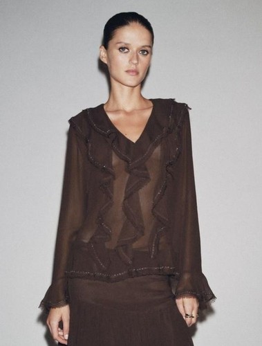 Zara nwt collection beaded - zw,