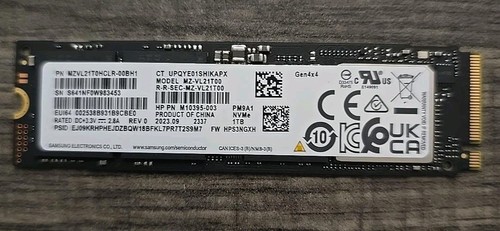 Samsung pm9a1 1tb nvme pcie - samsung,