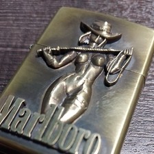 Zippo marlboro cowgirl logo - zippo, in