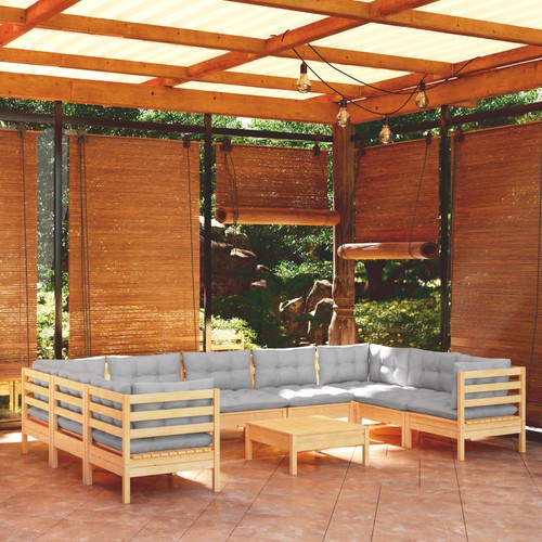 Vidaxl set divani giardino - set,