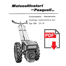 PASQUALI 908 cv 10 Manuale Uso
