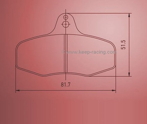 Pastiglie dei freni - , (set