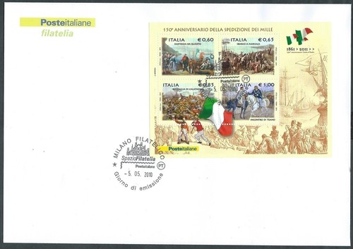 2010 italia fdc poste - poste, italiane