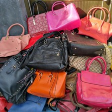 Lotto stock 20 BORSE DA DONNA e RAGAZZA usate vario materiale epoca vintage per