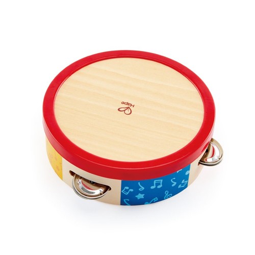 Tamburello hape legno con - tamburello, in