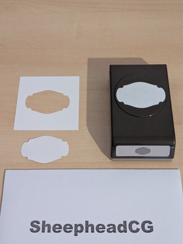 Stampin story label punch - stampin', up!