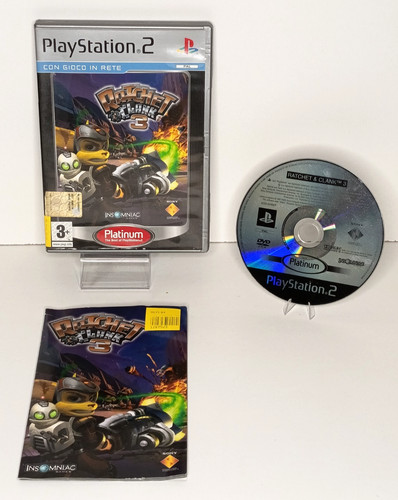 Ratchet clank ps2 platinum - ratchet, 3