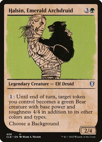 Halsin arcidruido smeraldo - di,