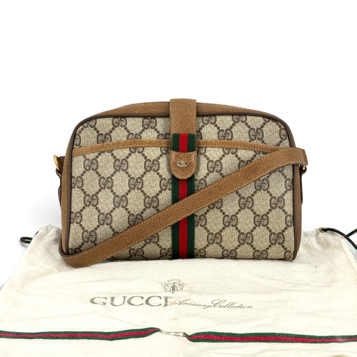 Borsa tracolla vintage gucci - tracolla,