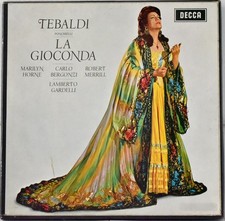 DECCA STEREO SET364-6 UK 1967 WBG POCHIELLI "Gioconda" TEBALDI-GARDELLI #3LP SET
