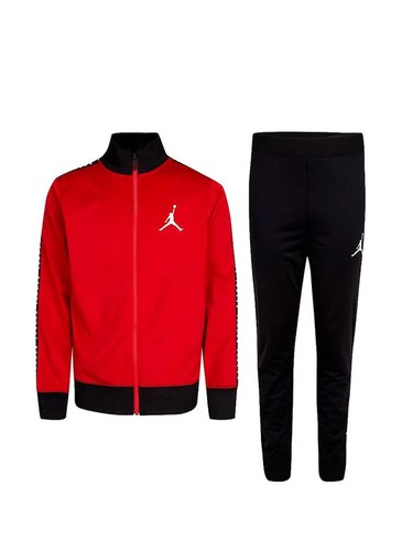 Jordan tuta rosso poliestere - tuta,