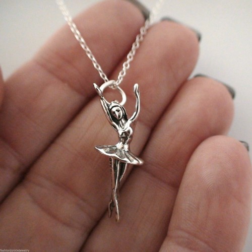 Collana con ciondolo ballerina