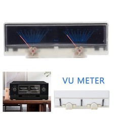 Amplificatore di potenza analogico doppio pannello VU Meter livello audio dB Meter con retroilluminazione