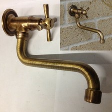 Rubinetto Snodato x esterno monoforo in ottone da parete bocca girevole bonfante