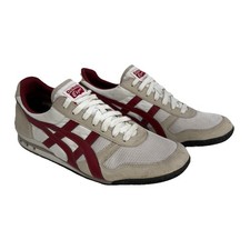 Onitsuka Tiger Ultimate 81 scarpe a rete rosse bianche da uomo taglia US 10,5