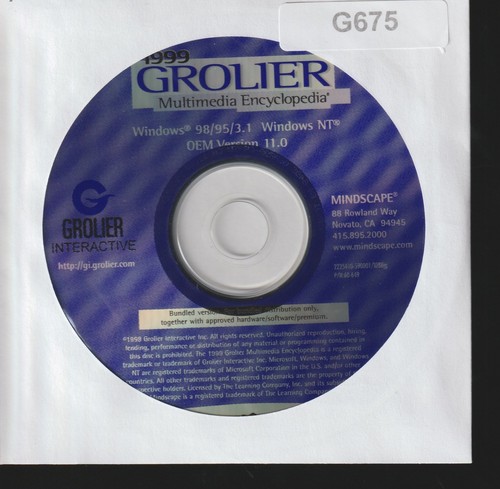 Videogioco grolier - videogioco, pc