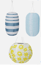 3x IKEA SOLVINDEN LED lampada