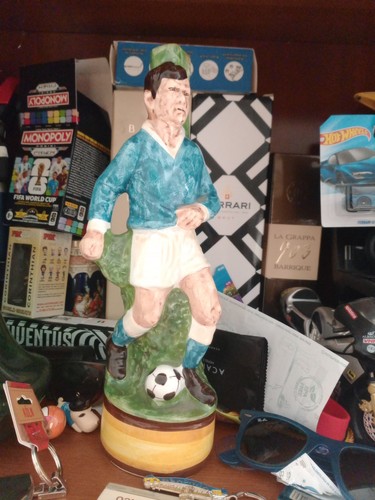 Calciatore ceramica - calciatore, in