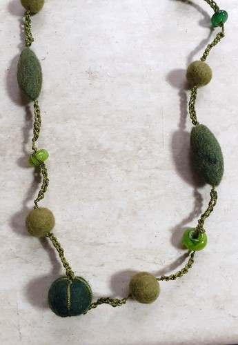 Collana feltro - collana,