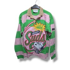 Maglione Iceberg taglia M Snoopy's Suds Rugby Polo Snoopy uomo maglia manica lunga 