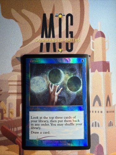 Ponder retro foil - ponder, ✨