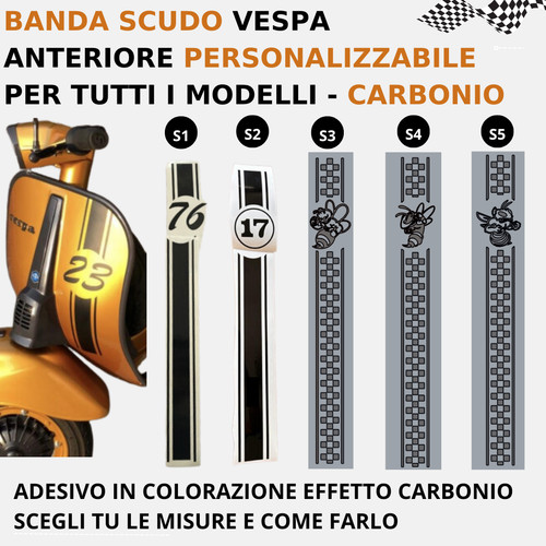 Adesivo scudo frontale - adesivo,