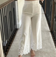 ZARA RUSTIC TROUSERS WITH LACE