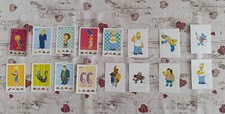 Lotto 16 carte Iper The Simpson Primi della Classe ed adesivi