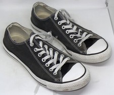 Scarpe Converse ​Chuck Taylor All Star Nere Low Basse Nero/Bianco Tela (n.44)
