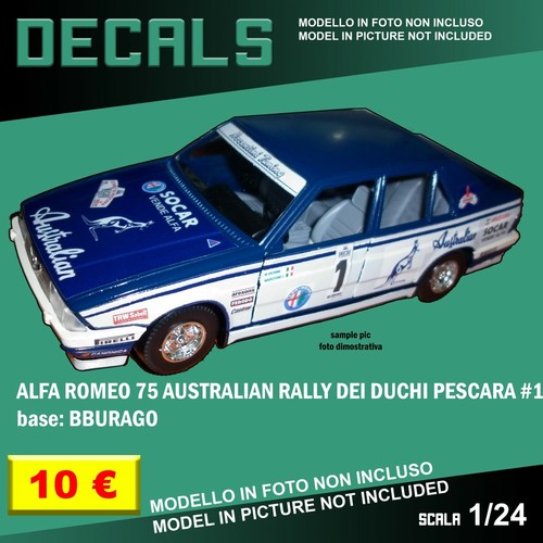 Decals repro alfa - alfa, 75