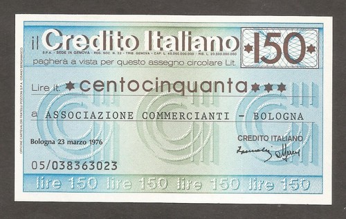 Italy credito italiano 150 - italy,