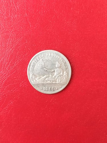 Spagna peseta 1869 - 1869., ar