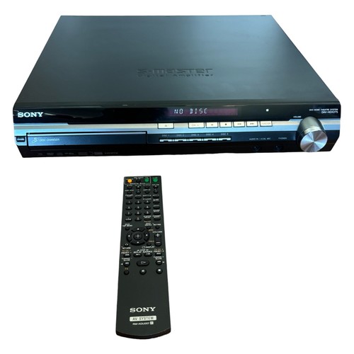 Sistema home theatre - sony, dvd