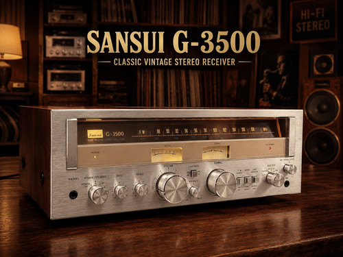 Sansui 3500 rare - g-3500, 🌈rare🌈