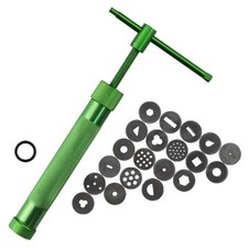 Estrusore Pasta di Zucchero Portatile Estrusore Argilla Scolpire Strumento co