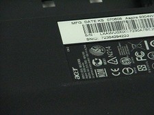 Gehäuse unten Acer Aspire