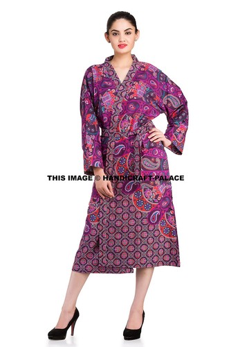 Kimono notte donna - donna, paisley