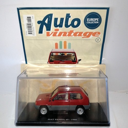 Fiat panda 1980 rosso - 45,