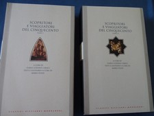 Scopritori e viaggiatori del cinquecento-2 vol.-classici Ricciardi-pari al nuovo