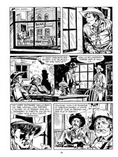 Bruzzo - TEX -   nr  591  Tavola  Originale  , "L' Uomo di Baltimora"