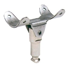 Scalmo ottone cromato per