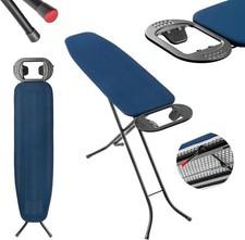 Asse da Stiro Pieghevole Copertura Resistente Supporto per Ferro 110 x 30 cm