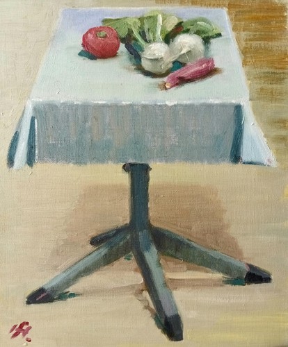 Quadro olio vintage