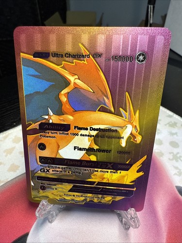 Ultra charizard rainbow - charizard, gx