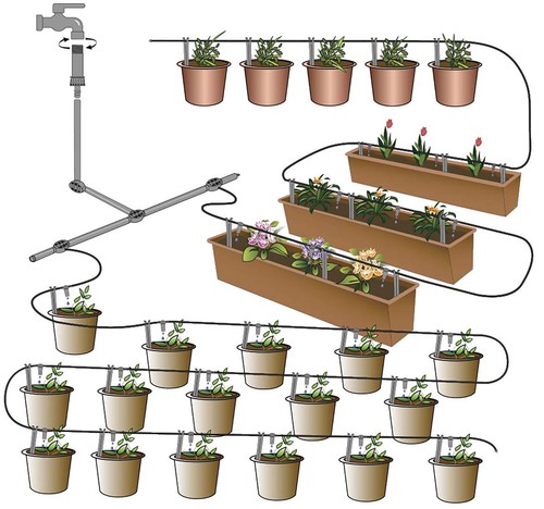 Set microirrigazione verdemax - set,