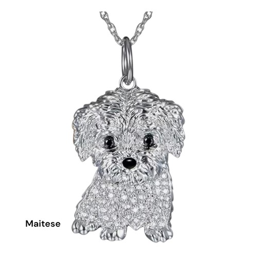 Collana con ciondolo - , cane