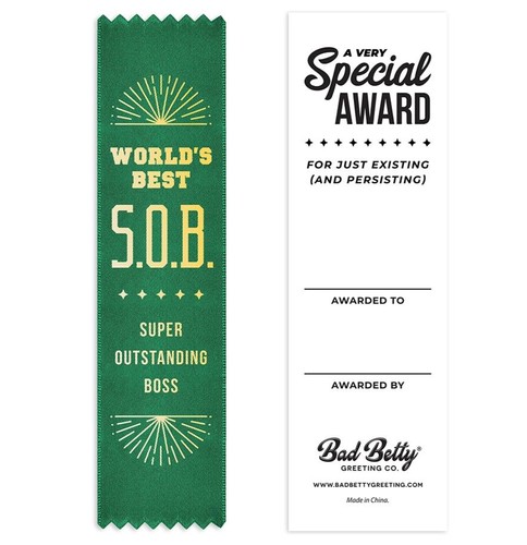 Miglior o b del - miglior, s.o.b.