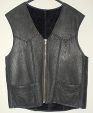 LUSSO gilet di pelliccia di
