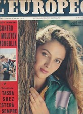 L'EUROPEO1958/675:J.GRECI-PERUGINA-L.TAYLOR-MAGNANI-BIC.