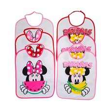 Ellepi bavaglini disney asilo pappa elastico cotone impermeabili
